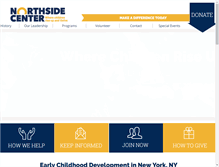 Tablet Screenshot of northsidecenter.org